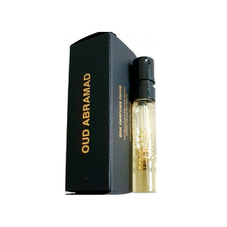 Échantillons de parfum officiels BDK Oud Abramad 2 ml 0,06 oz