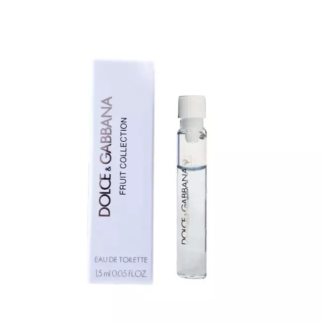 Dolce & Gabbana Fruit Collection Orange 1,5 ML 0,05 fl. onces. échantillon de parfum officiels testeur de parfum