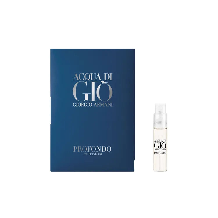 Giorgio Armani Profondo 1,2 ml 0,04 fl. onces. échantillons de parfums officiels
