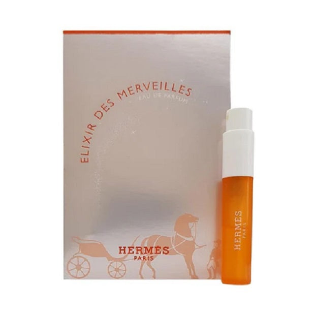 Hermès Elixir Des Merveilles 2ml 0.06 fl. onces. échantillon de parfum officiel