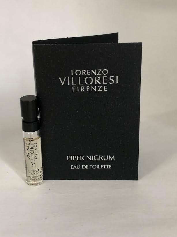 Lorenzo Villoresi Firenze Piper Nigrum échantillon de parfum officiel 2ml