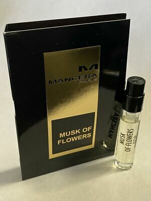Mancera Musk Of Flowers échantillon officiel 2ml 0.07 fl.o.z.