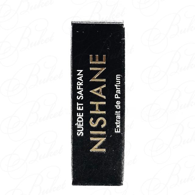 Échantillons officiels de parfums Nishane Suede et Safran 1,5 ML