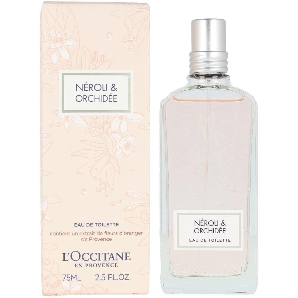 L'occitane NEROLI ET ORCHIDÉE edt vaporisateur 75 ml, échantillons de parfum également disponibles.