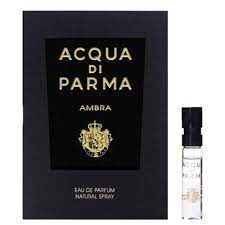 Échantillon de parfum officiel Acqua Di Parma Ambra 1,5 ml, Échantillon de parfum officiel Acqua Di Parma Ambra 1,5 ml, Testeur de parfum officiel Acqua Di Parma Ambra 1,5 ml