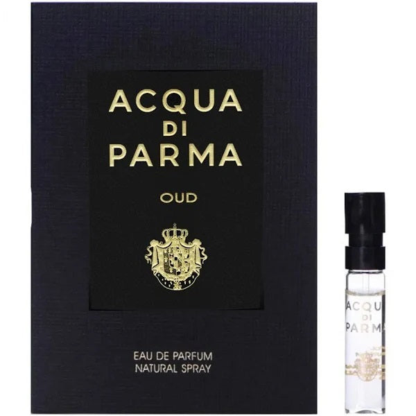 Échantillon de parfum officiel Acqua Di Parma Oud 1,5 ml, Échantillon de parfum officiel Acqua Di Parma Oud 1,5 ml, Testeur de parfum officiel Acqua Di Parma Oud 1,5 ml