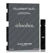 Alex Simone Tellement Bleu Parfum Absolu 1.2ml 0.04 fl. onces. échantillons de parfums officiels