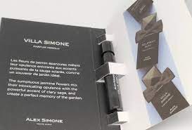 Alex Simone Tellement Bleu Parfum Absolu 1.2ml 0.04 fl. onces. échantillons de parfums officiels