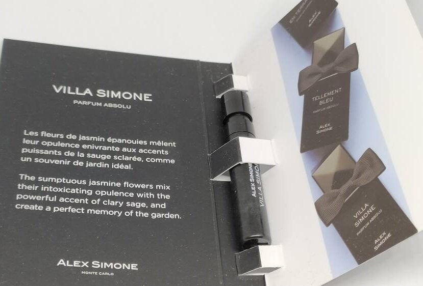 Alex Simone Villa Simone Parfum Absolu 1.2 ml 0,04 fl oz official parfumstaaltjes