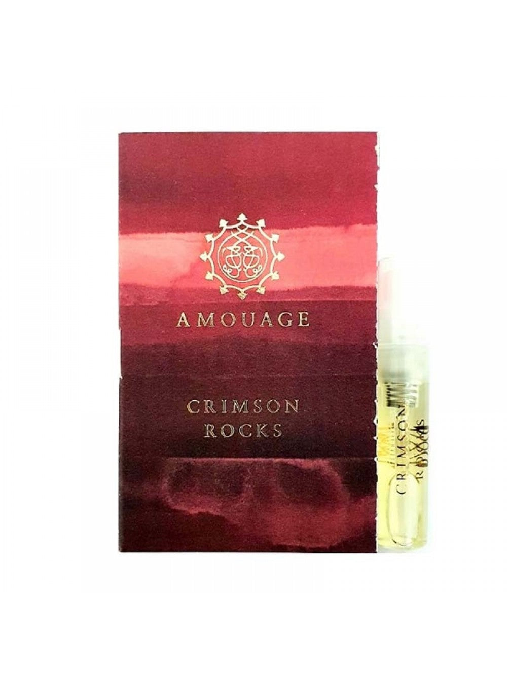 Amouage Crimson Rock 2ml 0,06 oz échantillon de parfum officiels testeur de parfum