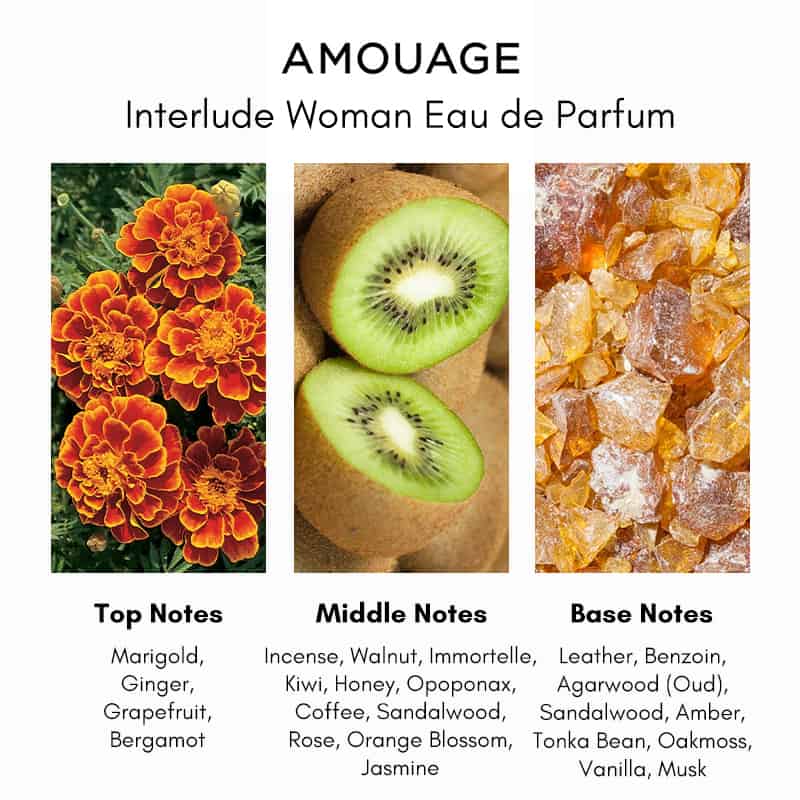 Amouage Interlude Woman 2ml 0,06 oz échantillon de parfum officiels testeur de parfum