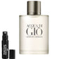 Giorgio Armani Acqua di Gio eau de toilette 1ml 0.034 fl. onces. échantillons de parfum