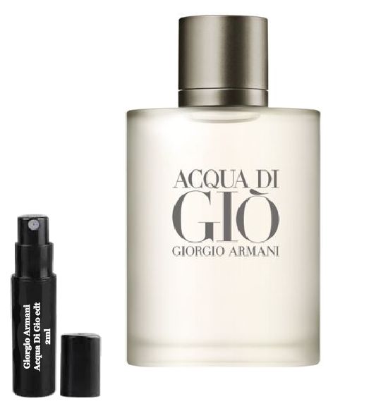 Giorgio Armani Acqua di Gio eau de toilette 2 ml 0,06 fl. onces. échantillons de parfums