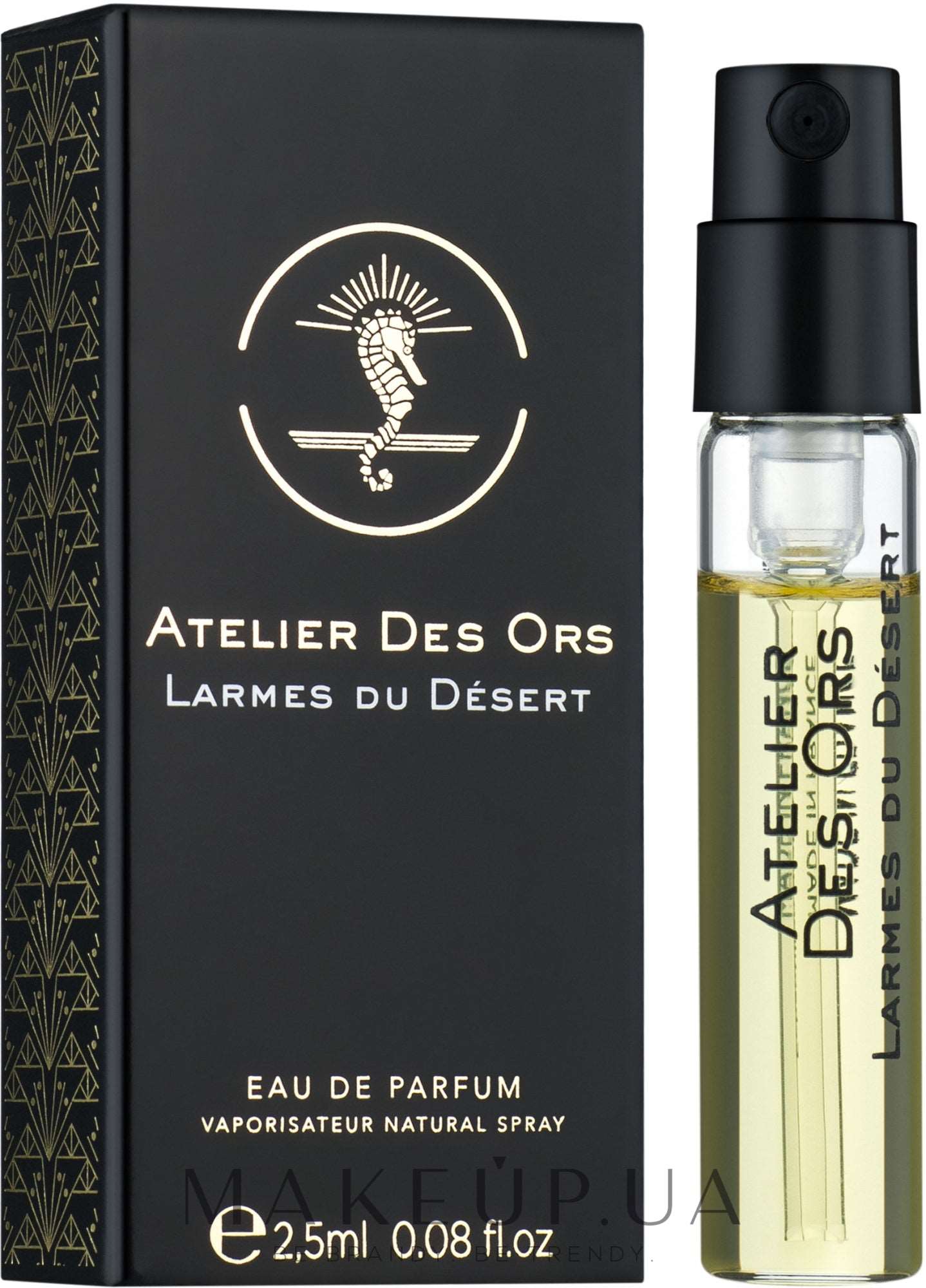 Atelier Des Ors Larmes du Désert 2.5ml 0.08 fl. onces. Échantillons de parfums officiels