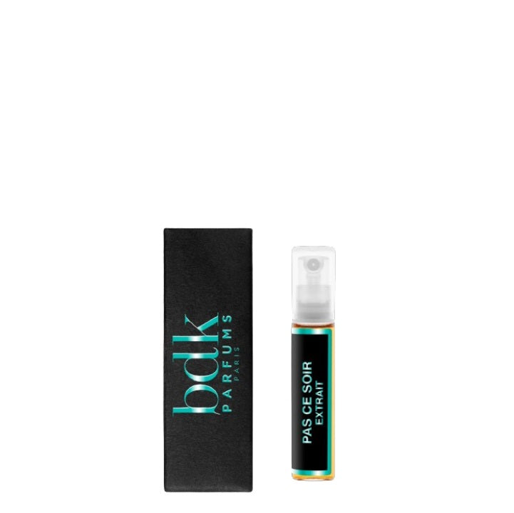 BDK Parfums Pas Ce Soir Extrait échantillon de parfum officiel 2ml 0.06 fl. onces.