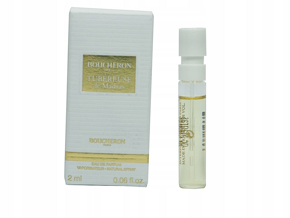Boucheron Tubereuse de Madras 2ml 0.06 fl. onces. échantillons de parfums officiels