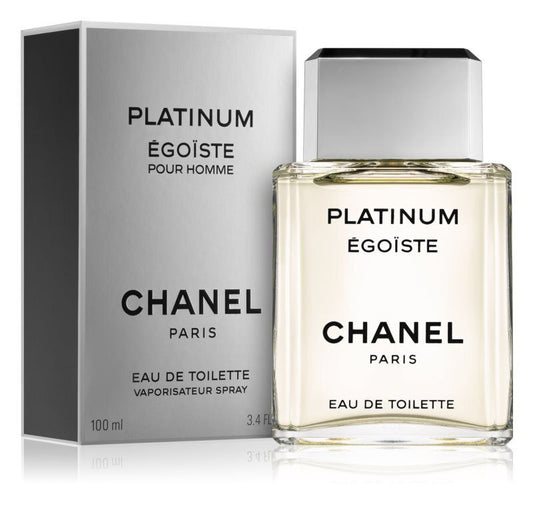 CHANEL Platinum Egoiste 100 ml parfumstaaltjes including