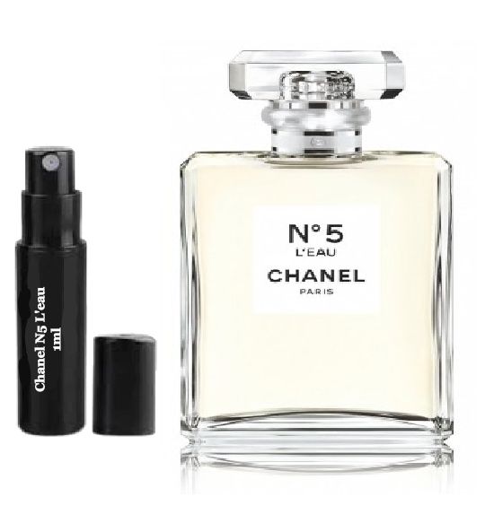Échantillons de parfum Chanel N5 L'eau