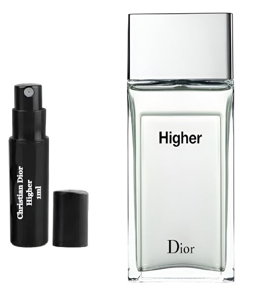Échantillons de parfum Christian Dior Higher 1 ml 0,034 fl. oz. disponibles