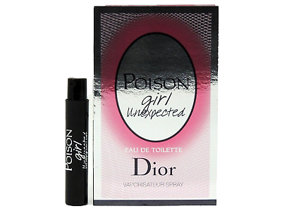 Échantillons officiels de parfum Christian Dior Poison Girl Unexpected 1 ml 0,03 fl. oz.