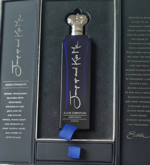 Clive Christian Addictive Arts JUMP Up And KISS Me ECSTATIQUE 7,5 ml 0,25 fl. onces. échantillon de parfum officiels testeur de parfum