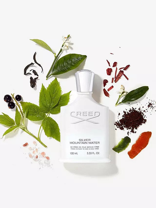 Creed Silver Mountain Water 1,7 ml 0,0574 échantillon de parfum officiels testeur de parfum