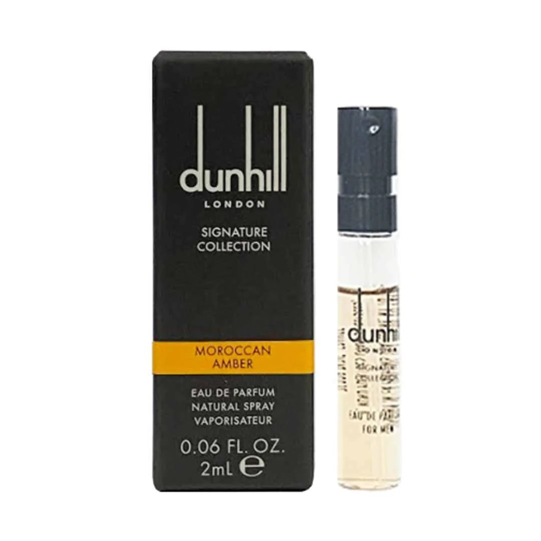 Échantillons officiels de parfum Dunhill Signature Collection Morrocan Amber 2 ml 0,06 fl. oz.
