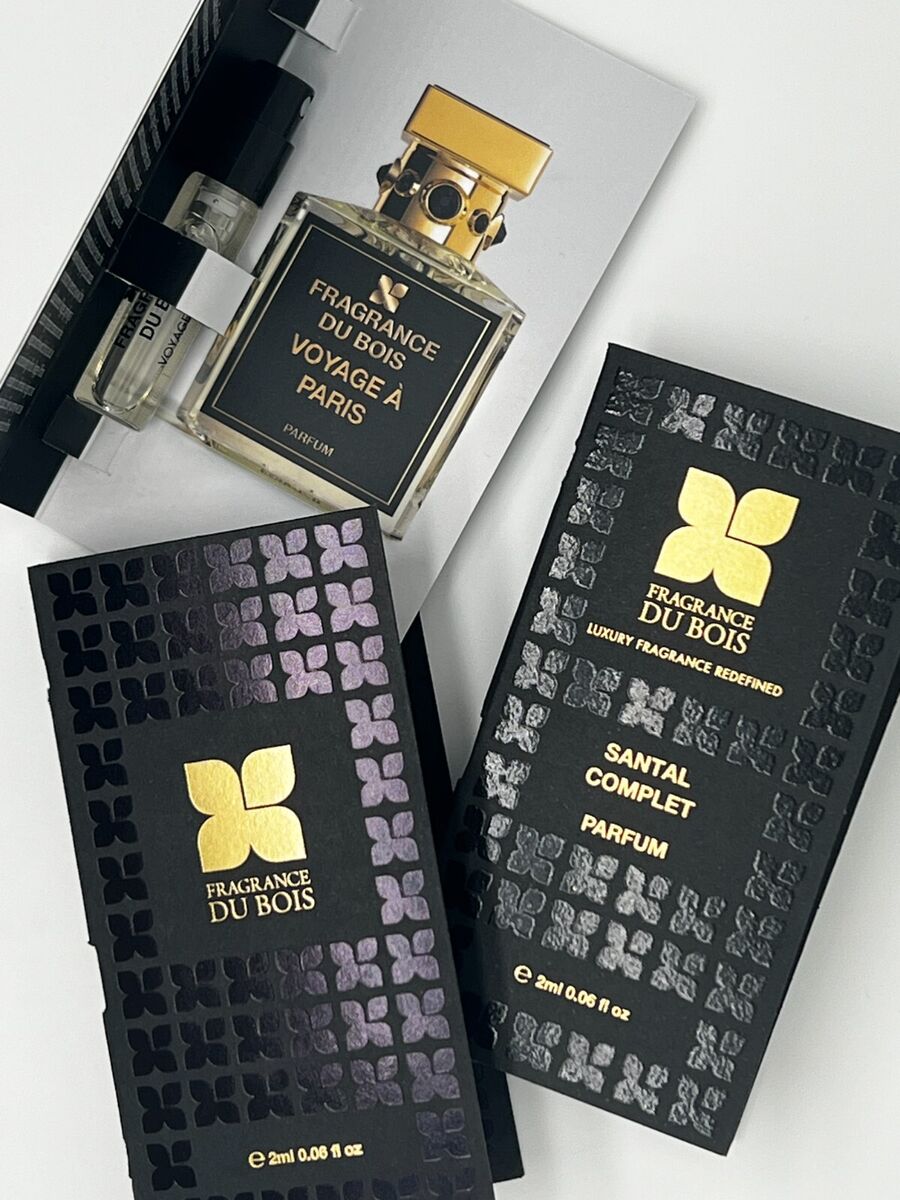 Fragrance Du Bois Solstis 1,5 ml échantillons de parfum officiels testeur de parfum