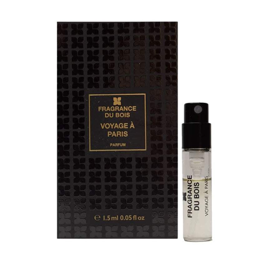 Fragrance Du Bois Voyage à Paris 1,5 ml échantillons de parfum officiels testeur de parfum