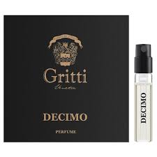 Échantillon officiel de parfum Gritti Decimo 2 ml 0,06 fl. oz. image du produit