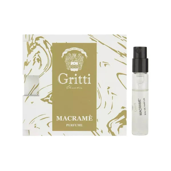 Échantillon officiel de parfum Gritti Macramé 2ml 0,06 fl. oz. image du produit