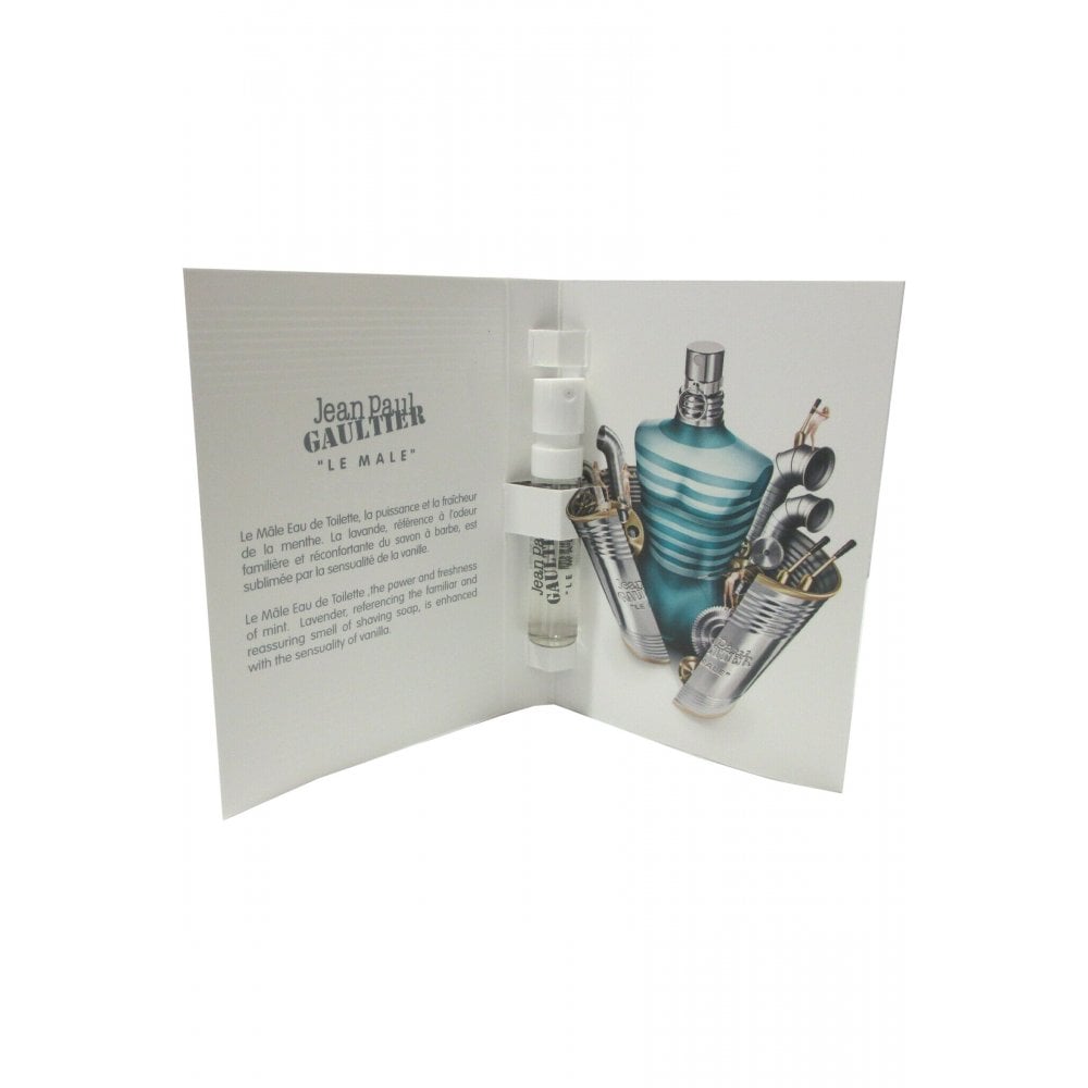 Jean Paul Gaultier Le Male Edt 1,5 ml 0,05 oz. échantillon officiel du parfum