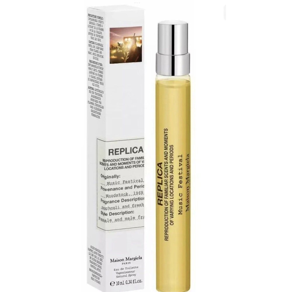 Échantillon officiel de parfum de voyage Maison Margiela Replica Music Festival 10 ml