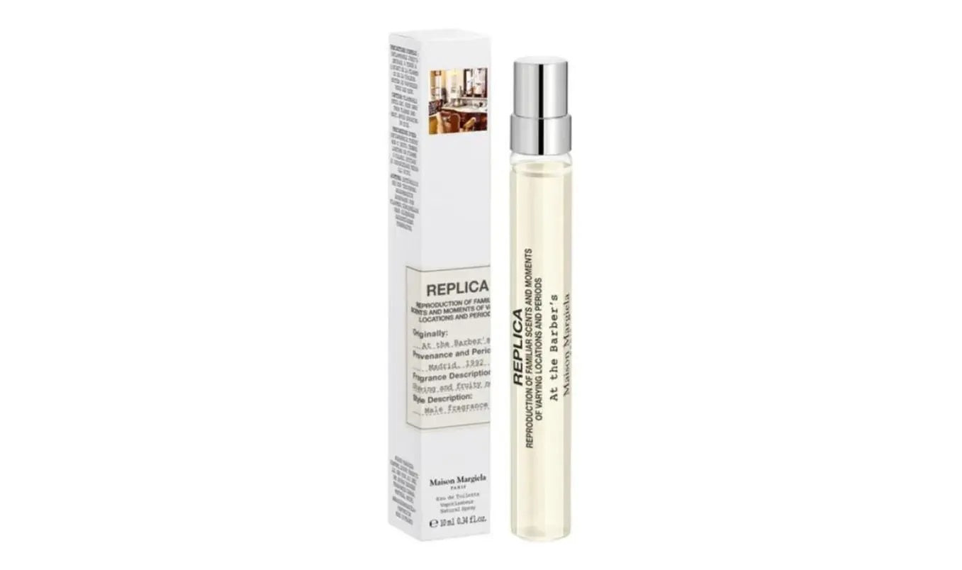 Maison Margiela Replica At the Barbers 10ml officiële reisformaat parfumstaaltje geurtester parfumtester