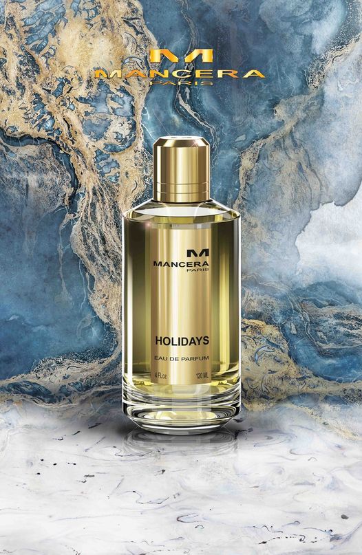 Échantillon de parfum officiels testeur de parfum Mancera Holidays 2 ml 0,07 fl.o.z.