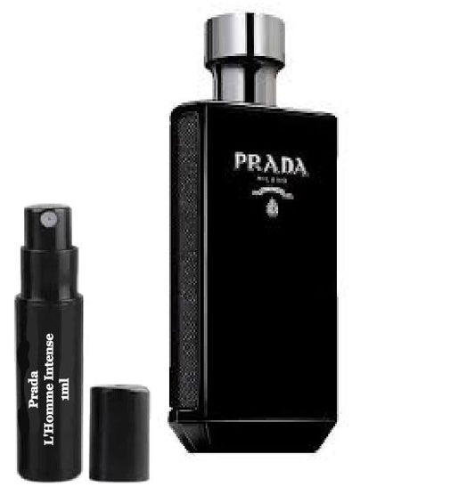 Prada L'Homme Intense parfumstaaltjes testers