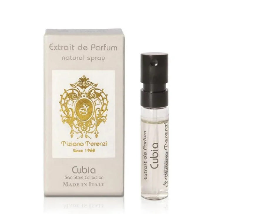 TIZIANA TERENZI Cubia Extrait de parfum 0.05 OZ 1.5 ML échantillon de parfum officiel