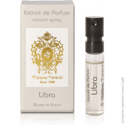 TIZIANA TERENZI Libra Extrait de parfum 0.05 OZ 1.5 ML échantillon de parfum officiels testeur de parfum