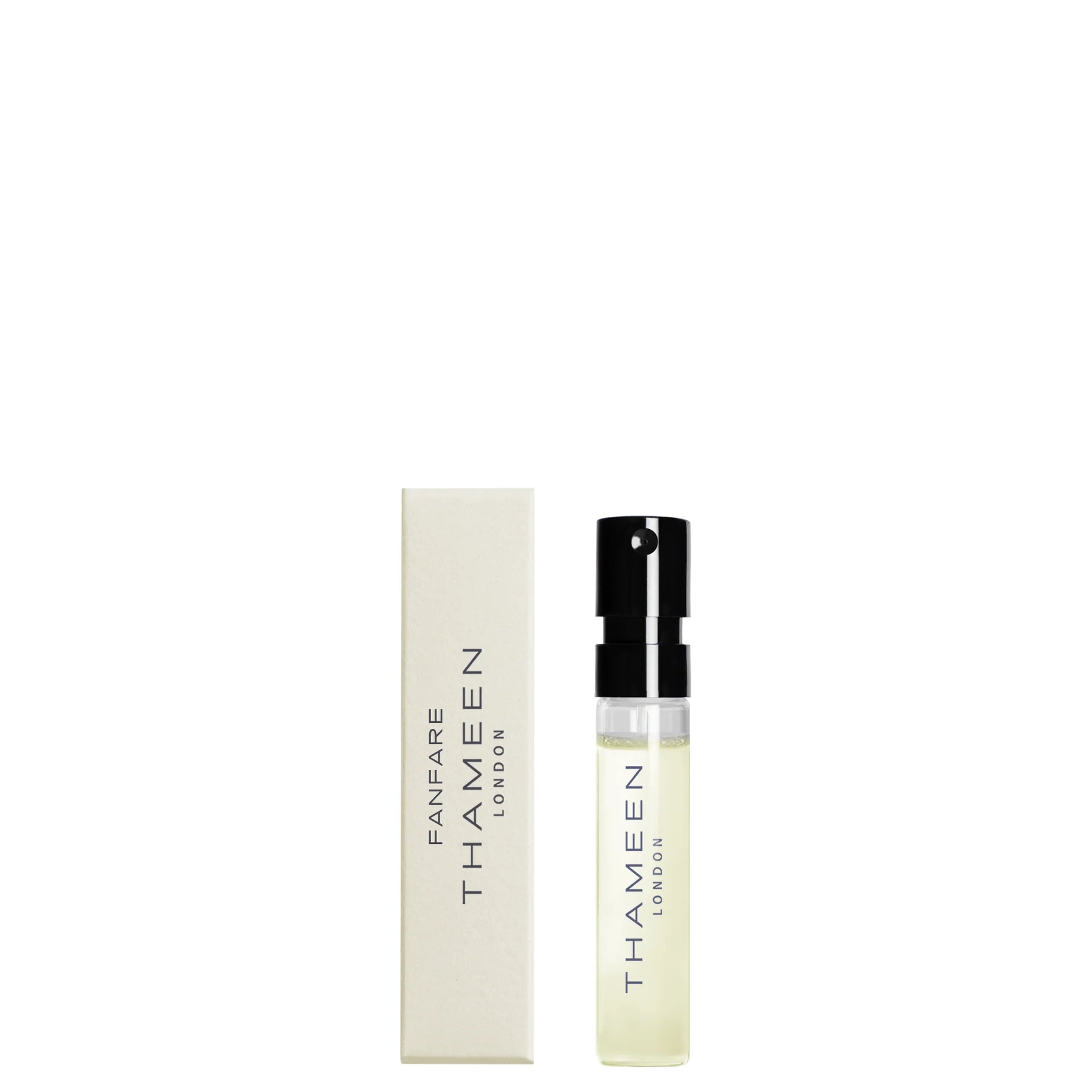 Échantillon officiel de parfum Thameen Fanfare 2 ml 0,06 fl.oz.
