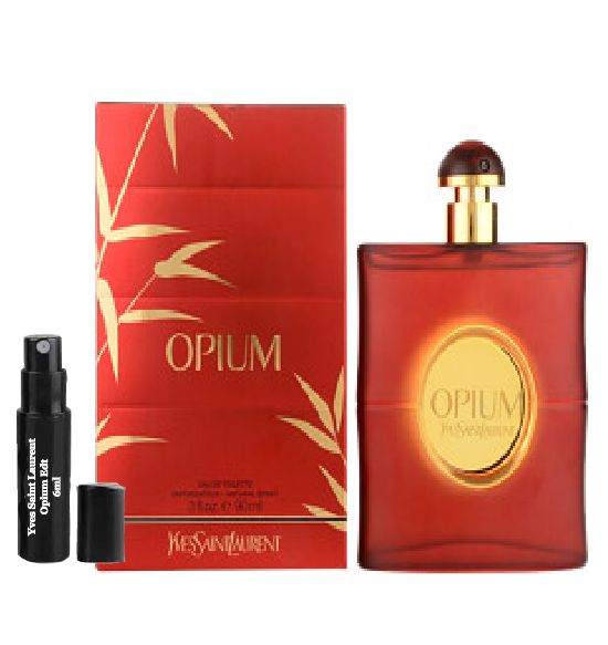 Yves Saint Laurent Opium Eau de Toilette 6 ml 0,2 fl oz scent staaltje