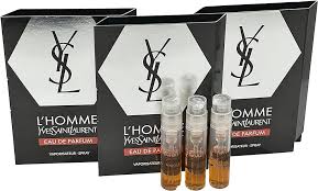 Yves Saint Laurent L'Homme Eau de Parfum 1.2ml 0.04 oz. échantillon de parfum officiels testeur de parfum