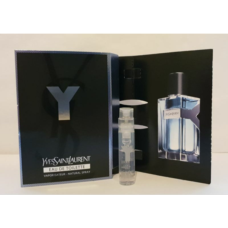 Yves Saint Laurent Y Eau de Toilette 1.2ml 0.04 oz. échantillon de parfum officiels testeur de parfum