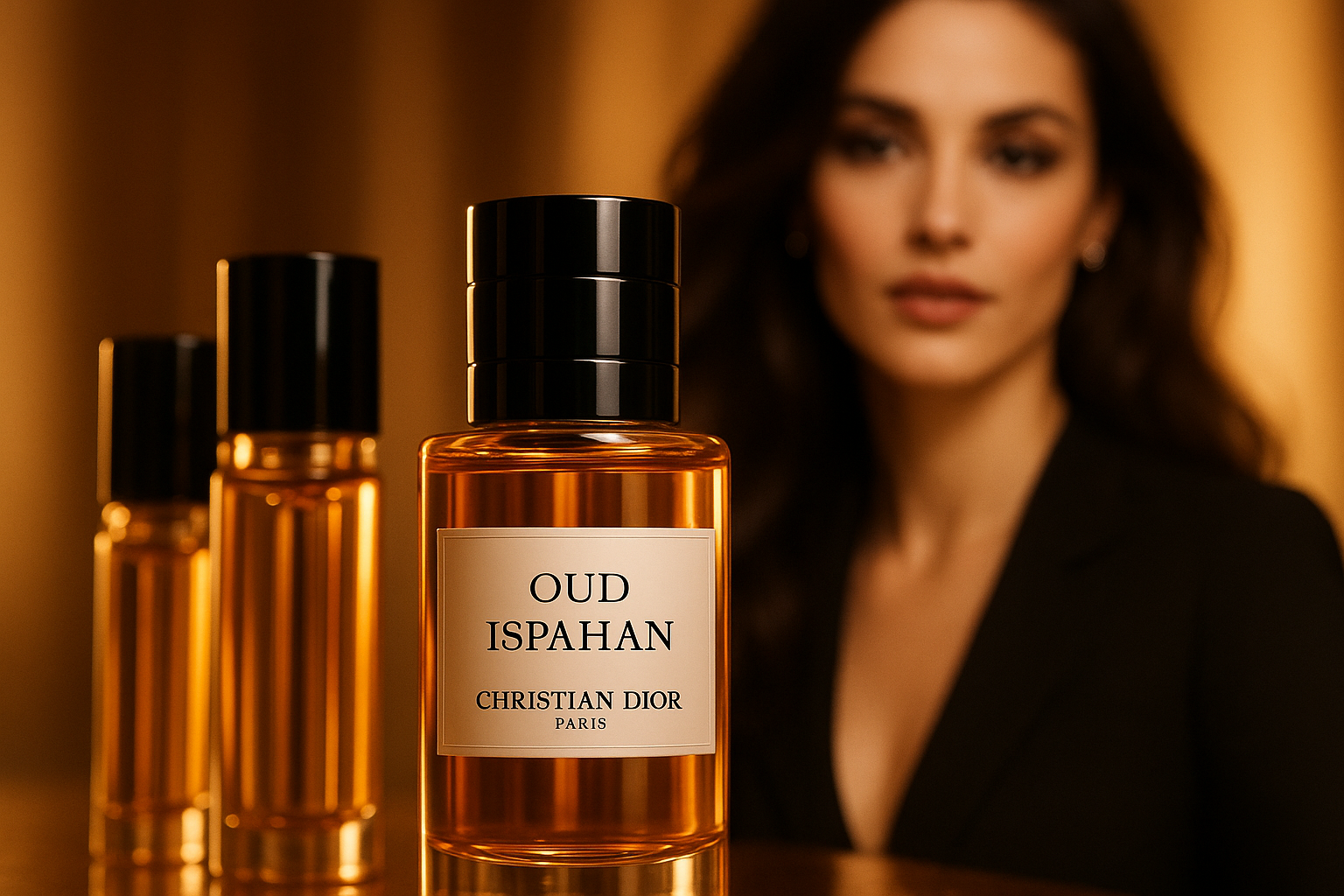 parfumstaaltje geurtesters van Christian DIOR Oud Ispahan