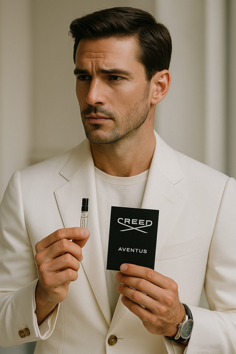 officieel parfumstaaltje geurtester van Creed Aventus voor mannen 1,7 ml 0,05 oz. parfumtester