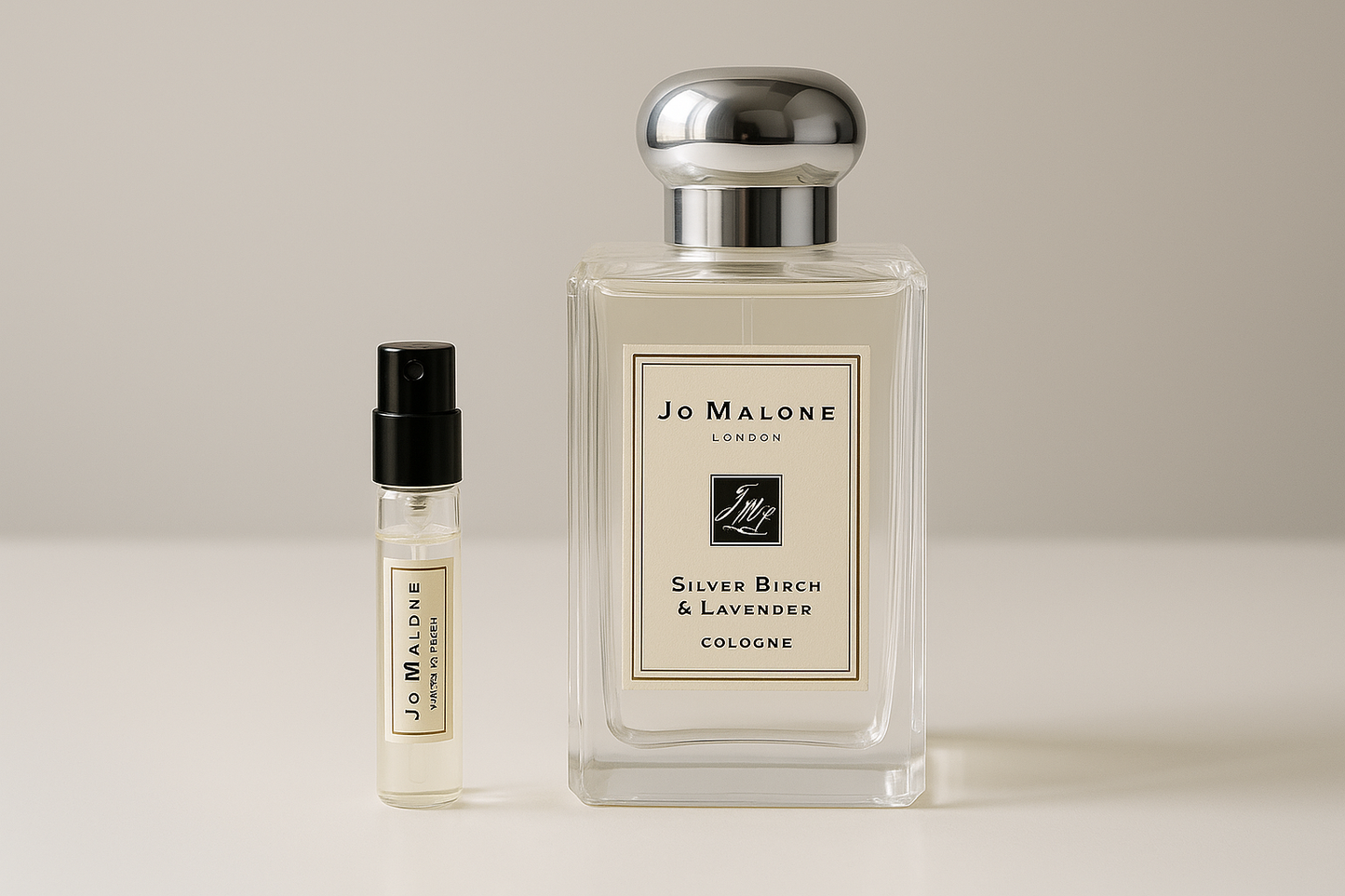 Jo Malone Silver Birch & Lavender Cologne parfumstaaltjes