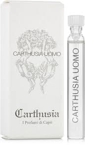 échantillon officiel de parfum Carthusia Carthusia Uomo taille 2 ml 0,06 oz.