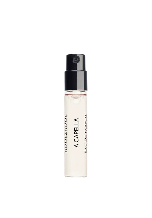 officieel parfumstaaltje Roos & Roos A Capella 2 ml 0,06 oz.