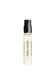 officieel parfumstaaltje geurtester van Roos & Roos Purple Leather 2ml 0.60 oz. parfumtester