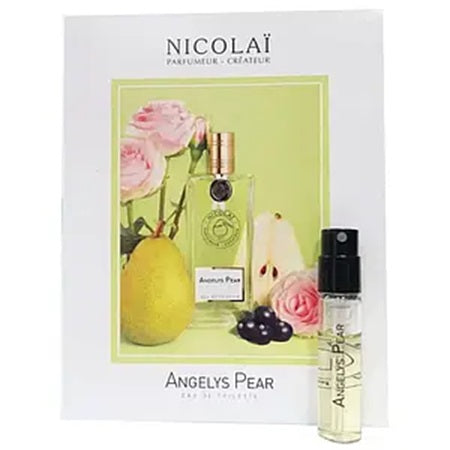 échantillons de parfum officiels du parfum Nicolai Angelys Poire 1,8 ml 0,07 oz.
