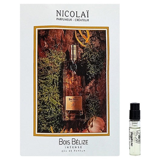 official parfumstaaltjes of Nicolai Baikal Leather fragrance 1.8 ml 0,07 oz.
